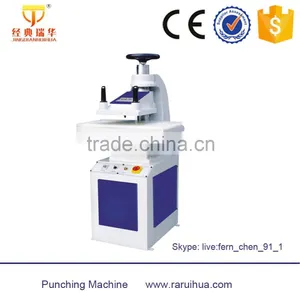 Hydraulic Pressure Plastic Bag Punch Machine Good Price thumbnail-1