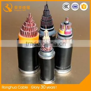 Ronghua Cable KVV450/750V Copper Conductor PVC Insulated and Sheathed Control Cable Copper Conductor Cable thumbnail-2