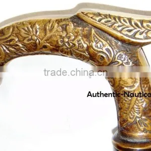 ANTIQUE VINTAGE BIRD HANDLE WALKING CANES-DECORATIVE CANES-BEAUTIFUL WALKING CANES Wk1175 thumbnail-6