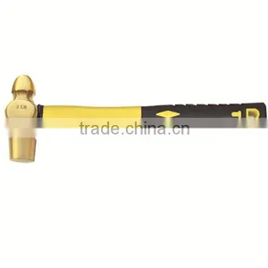 Brass Ball Pein Hammers thumbnail-1
