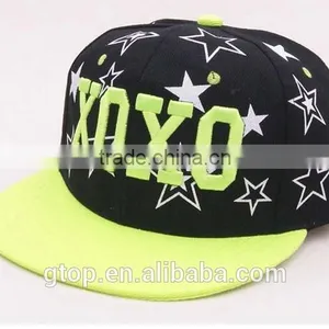 Baseball Cap Hip Hop Flat Snapback Visor Hat Letter Embroidery Printing thumbnail-1