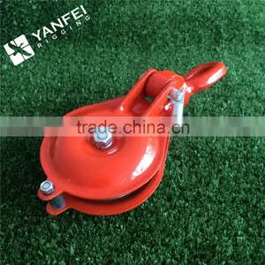 Heavy Duty Pulley Block With Hook Or Eye Of Lifting Rigging thumbnail-5
