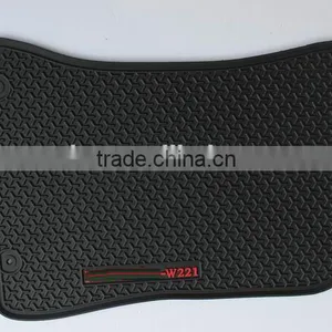 Custom Fit 5-Piece Full Set Ridged Heavy Duty Rubber Floor Mats For BENZ W221 thumbnail-6