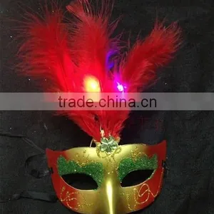 Cosplay Light up Mask Terrrible Ghost 3d Embossed Led Light Mask Light up Mask thumbnail-2