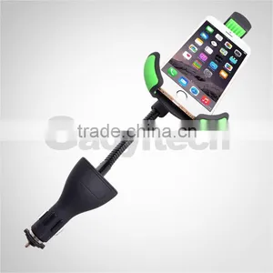 Car Cigarette Charger And Universal Mobile Phone Holder thumbnail-3