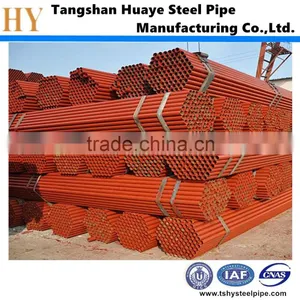 2 Inch Red Paint Erw Low Carbon Steel Round Pipe With Thickness 2.3mm thumbnail-1