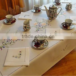 Hand Embroidery Tablecloth thumbnail-1