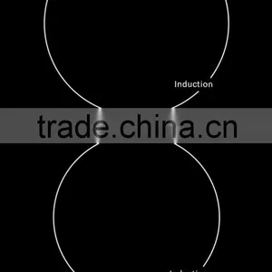 Newest Design China Supplier Two Zone Buit-in Model Induction Cooker Color Glass Cheap Double Zone thumbnail-3