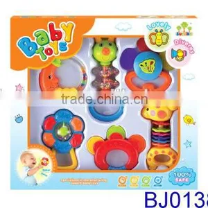 Wholesale Christmas Toy Funny Cartoon Animal Baby Rattle and Teether Toy thumbnail-1