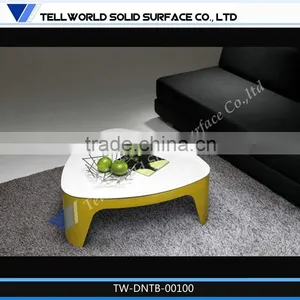 2016 Hot Sale 4 Seaters Table Resturant Resin High Gloss thumbnail-5