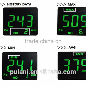 Dual Use of FE and NFE Coating Thickness Gauge With Max 20 Store Data thumbnail-5