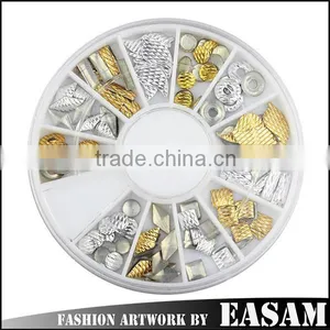 Hot 3D Design Nail Art Decoration Made With Metal Sheet thumbnail-1