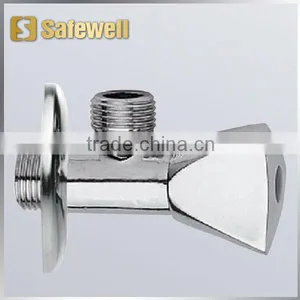 Brass Angle Valve With Flange thumbnail-1
