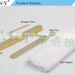 ANY 4PCS Salon Cheap Disposable Nail Manicure Kit Nail File Napkin Nail Care Tool thumbnail-2