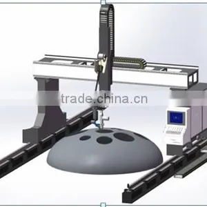 Gantry Cutting Robot of Intersecting Lines on Cylindrical Shell and Head thumbnail-4