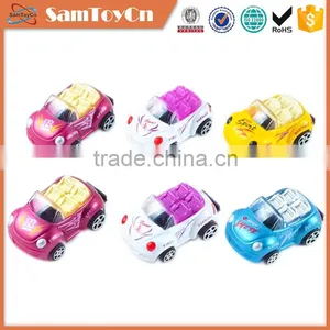 6PCS Plastic Mini Pull Back Car thumbnail-1