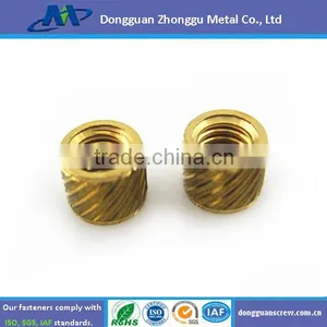 China Factory Plastic Threaded Molded-in Brass Insert Low Price M2.5 thumbnail-1