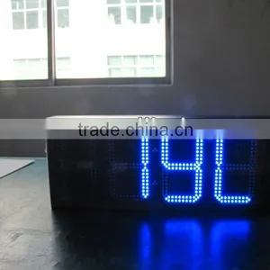 6 Digit White Common Anode Led Time and Temperature Signs thumbnail-1
