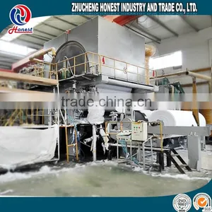 2400mm Cylinder Former Tissue Paper Machine Price, 8 TPD Cost of Tissue Paper Machine Quality Choice thumbnail-3