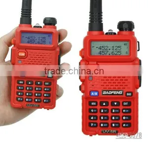 Red BaoFeng UV-5RE 136-174/400-480 MHz Dual-Band DTMF CTCSS DCS FM Ham Two Way Radio,VHF/UHF Ham Radio Dual Band 5W 128CH thumbnail-1