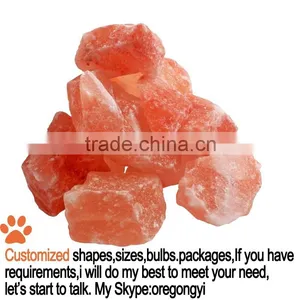 Highest Grade Himalayan 3-5cm Specification Pink Salt Chunks for Salt Room Decoration Salt Lumps Price thumbnail-1