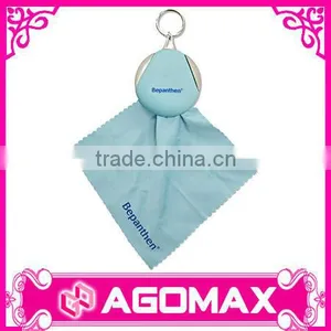 Microfiber Cloth With Plastic Keyring Holder thumbnail-1