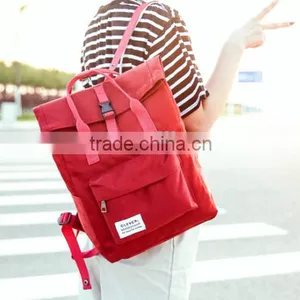 Hot Selling Custom Nylon Backpack Student Couples Leisure Bag thumbnail-3
