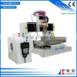 Snall Jinan Zhuoke Desktop or Bracket 2D 3D Machine for Metal Engraving Cutting ZK-4040 400*400mm thumbnail-2
