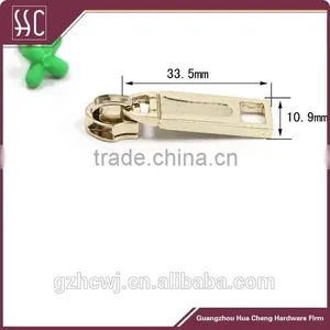 Rectangle Nicke Zipper Puller, Metal Fittings of Zipper Puller, Fancy Design Handbag Zipper Puller thumbnail-1