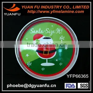Round Plastic Melamine Serving Trays thumbnail-1