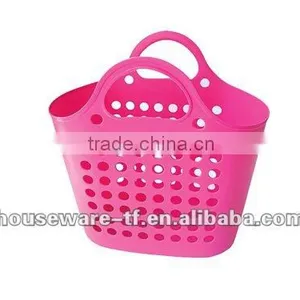 Flexible Plastic Laundry Basket thumbnail-1