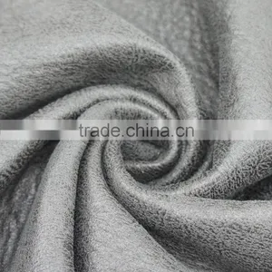 Faux Leather Fabric Cheap/embossed Suede Sofa Fabric/ Faux Elephant Suede Fabric thumbnail-2