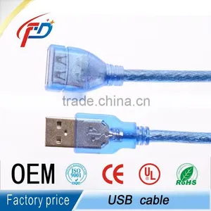 1.5m Blue USB Extension Cable Male to Female USB Cable thumbnail-1