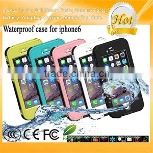 5.5 Inch Mobile Phone Case for IPhone 6 6S 6 Plus Waterproof Case Shockproof With Touched Fingerprint Recognition thumbnail-5