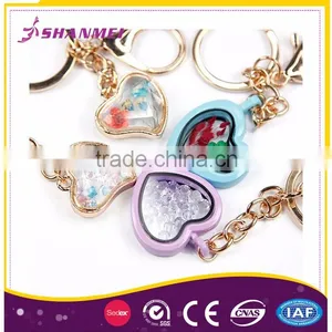 Free Sample Low Factory Price Cheap Fashion Heart Shape Keychain thumbnail-5