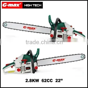 G-max 2-Stroke Chinese Bar 62cc Gasoline Chainsaw GT21216 thumbnail-1