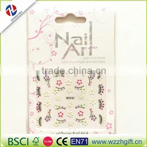 Hot Sale DIY Designs Nail Art Beauty Flower Water Stickers Nail Decals Nail Decoration Tools thumbnail-2