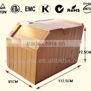 HS-002 Half Body Infrared Sauna Portable Mini Sauna Women's Beauty Machine thumbnail-5