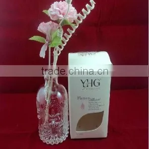 Aromatherapy Oil Glass Bottle,drangrance Diffuser Flower With Engraving,reed Flower Diffuser thumbnail-1