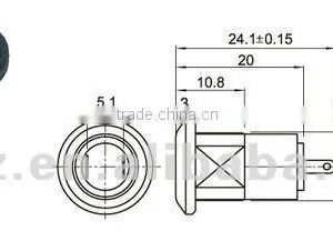 Metal 12mm Key Lock Switch On/off,12mm Metal Security Key Switch Key Operated Switch thumbnail-4