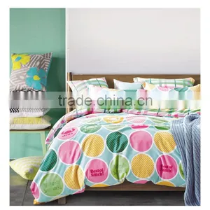 Spring Language Textile Prints Circle Bedding Comforter Sets Good Price thumbnail-1
