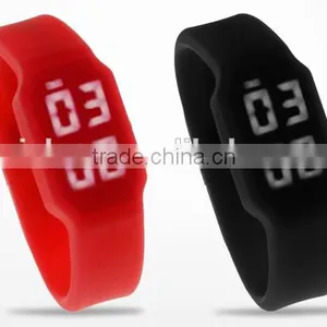 Stock 32gb Usb Flash Watch, Silicone Rubber Wristband Watch Pendrive, Silicone LED Watch Usb Drive thumbnail-1