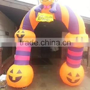 Inflatable Halloween Arch Pumpkin Cat/ Halloween Decoration Inflatable Pumpkin Archway thumbnail-2