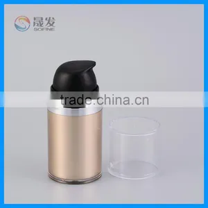 45ML Double Wall Plastic Cosmetic Airless Pump Bottle thumbnail-3
