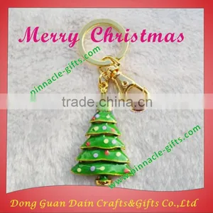 Customized Souvenir Christmas Gifts Pewter Keychains thumbnail-2