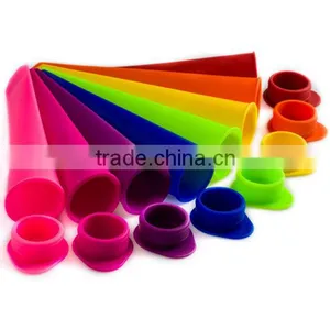 Assorted Colors Silicone Pushup Ice Pops Moldice Cream Molds thumbnail-3