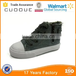 Jeans Canvas Shoes for Kids thumbnail-1