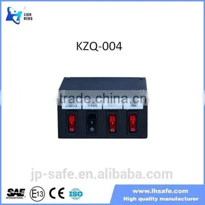 LED Warning Lightbar Controller Panel, Switch Box for Warning Light Bars , KZQ-004 thumbnail-1