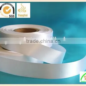 High Quality Fashion Designed 100 Polyester Care Label Woven Edged Stain Ribbon thumbnail-1
