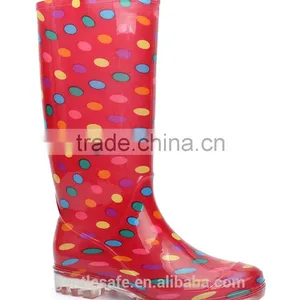 Transparent Pvc Boots,lady Rain Boots thumbnail-1